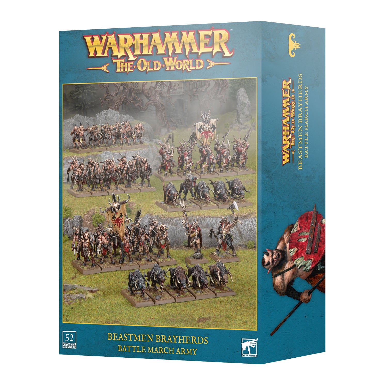 THE OLD WORLD  BATTLE MARCH ARMY: BEASTMEN BRAYHERDS