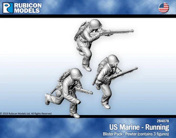 284078 - US Marines Running - Pewter