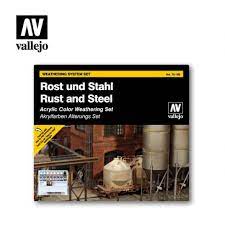 Rust & Steel (9) + 2 Brushes