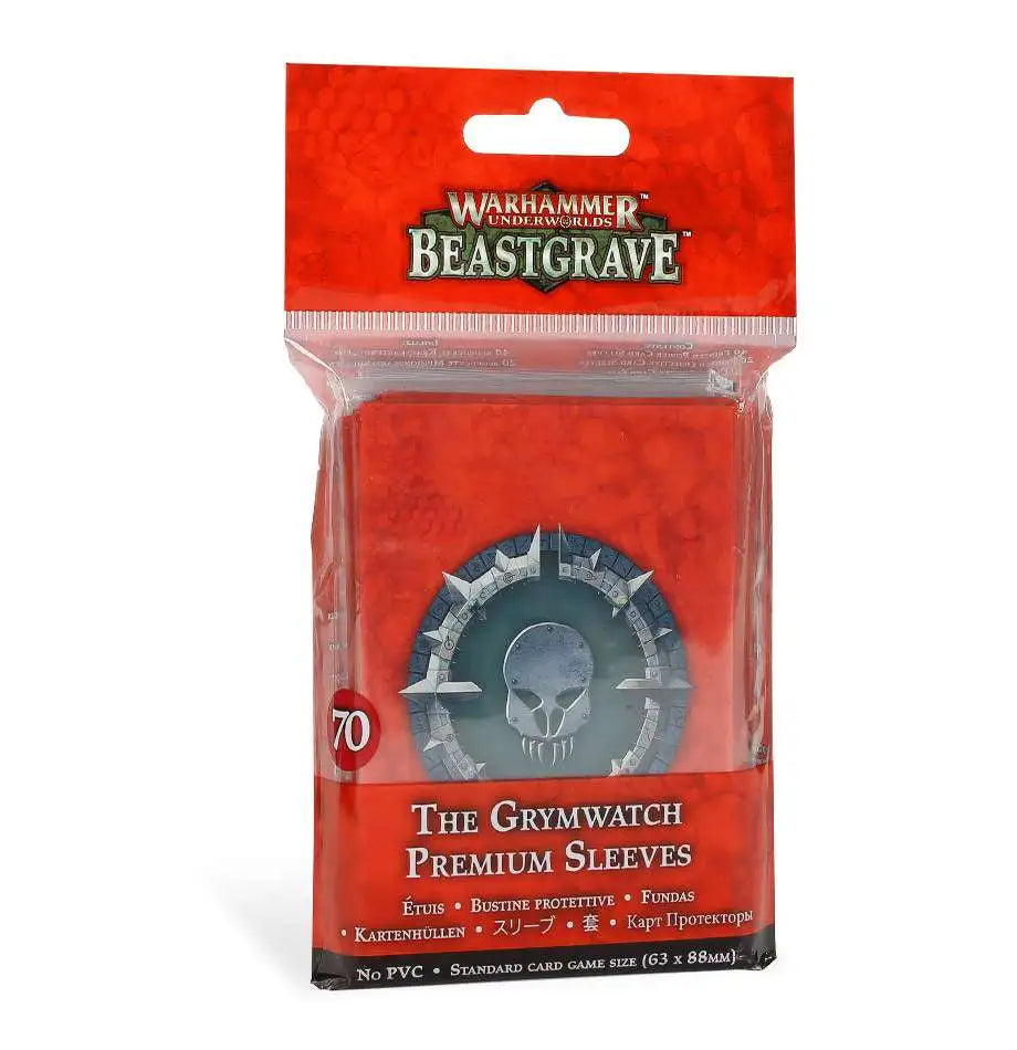 WARHAMMER UNDERWORLDS BEASTGRAVE SLEEVES: THE GRYMWATCH