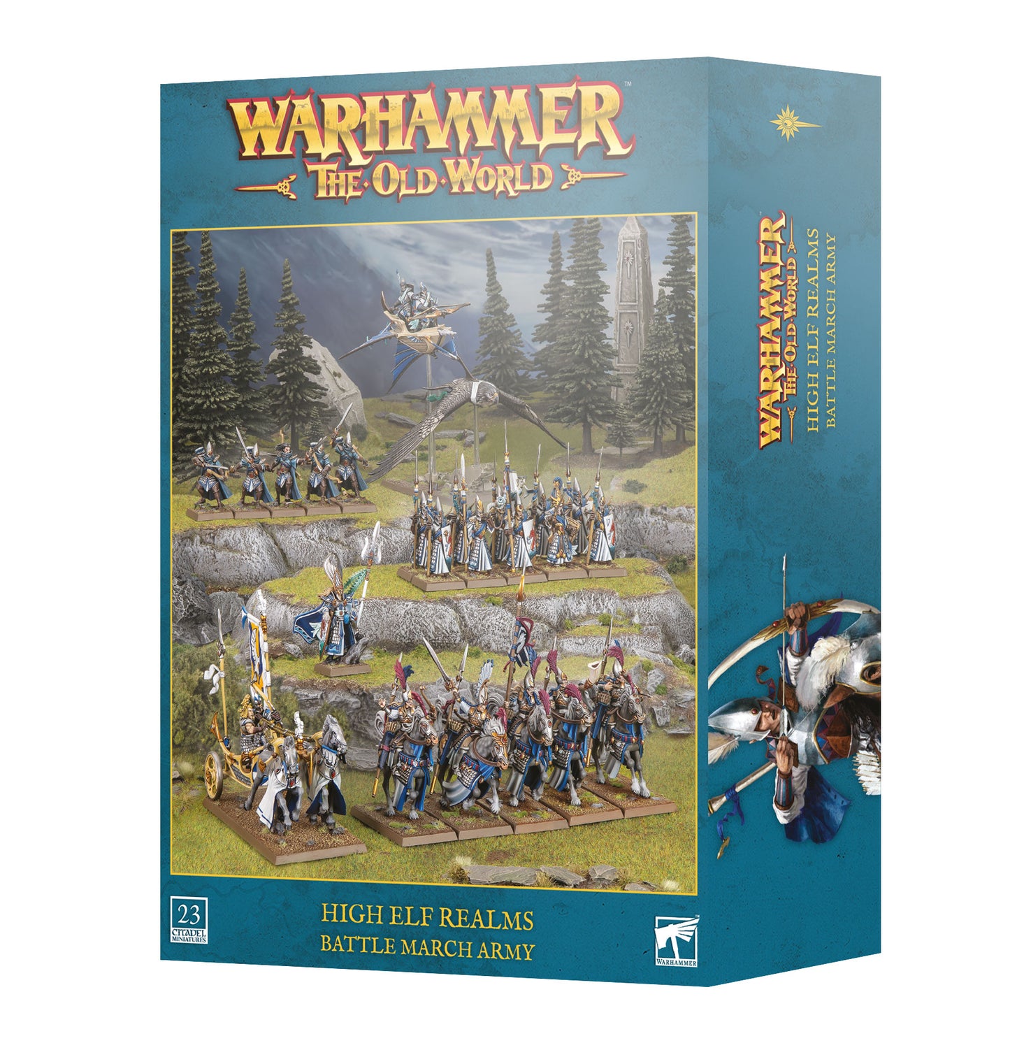 THE OLD WORLD  BATTLE MARCH ARMY: HIGH ELF REALMS