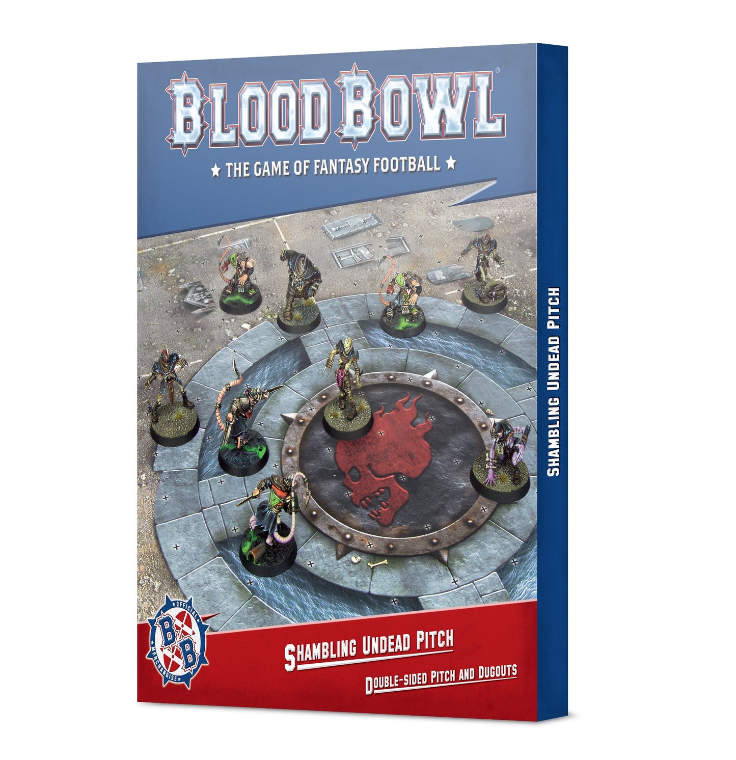 BLOOD BOWL PITCH & DUGOUTS: SHAMBLING UNDEAD