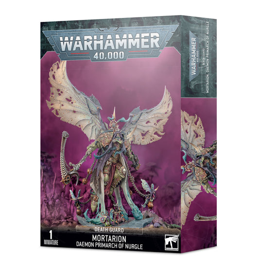 DEATH GUARD: MORTARION DAEMON PRIMARCH OF NURGLE