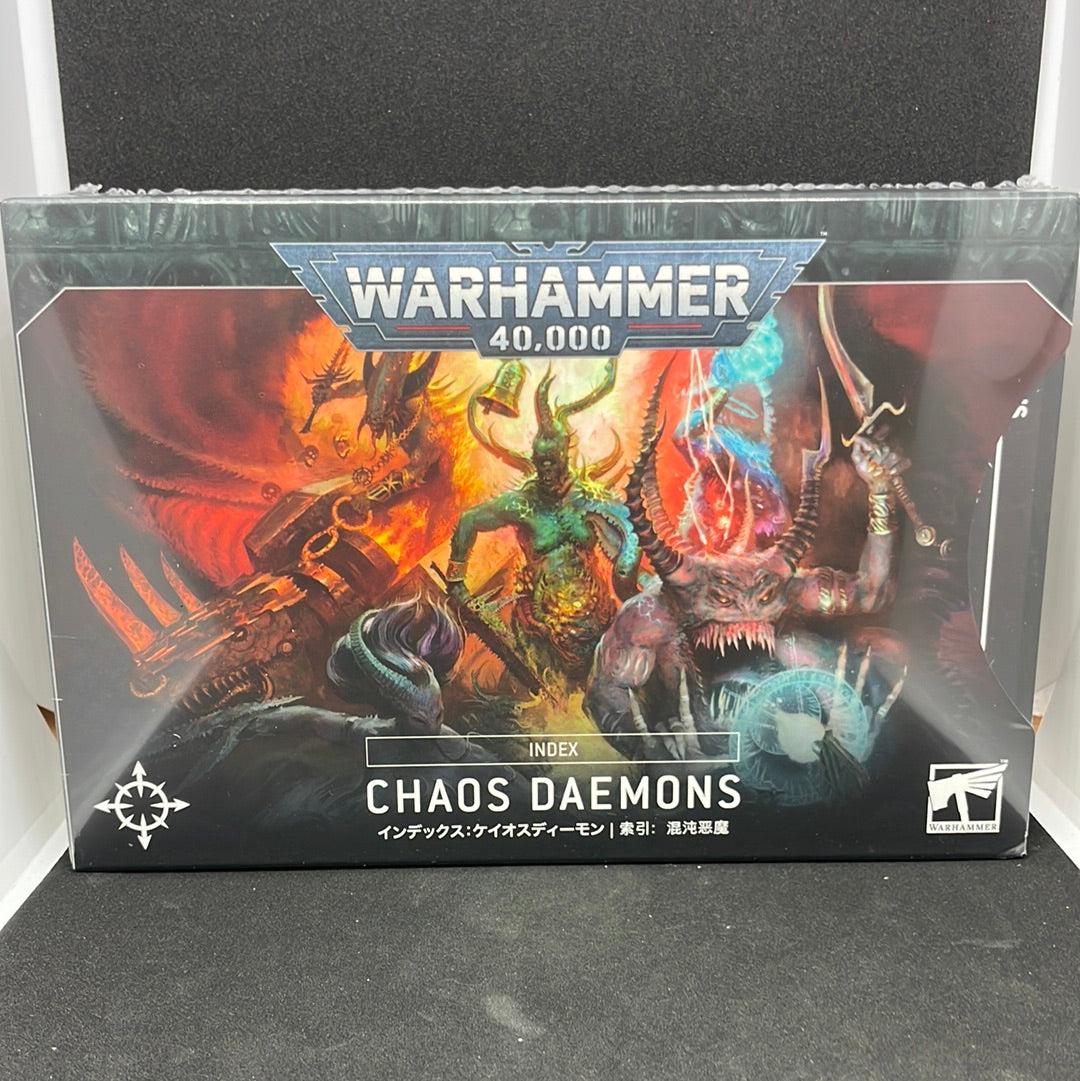 WARHAMMER 40000 INDEX CARDS: CHAOS DAEMONS (ENG)