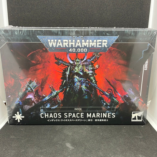 WARHAMMER 40000 INDEX CARDS: CHAOS SPACE MARINES (ENG)