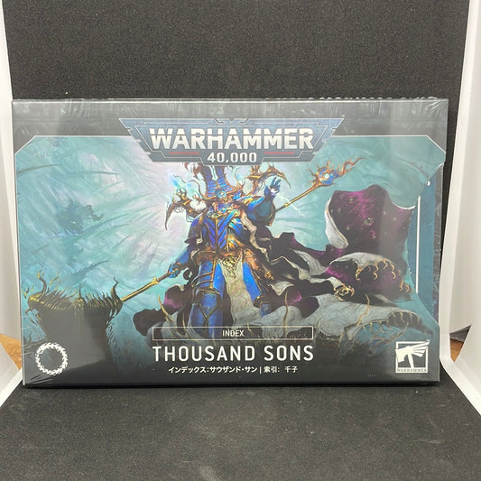 WARHAMMER 40000 INDEX CARDS: THOUSAND SONS (ENG)