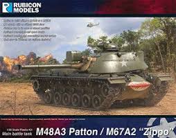 280141 - M48A3 Patton  M67A1 Zippo