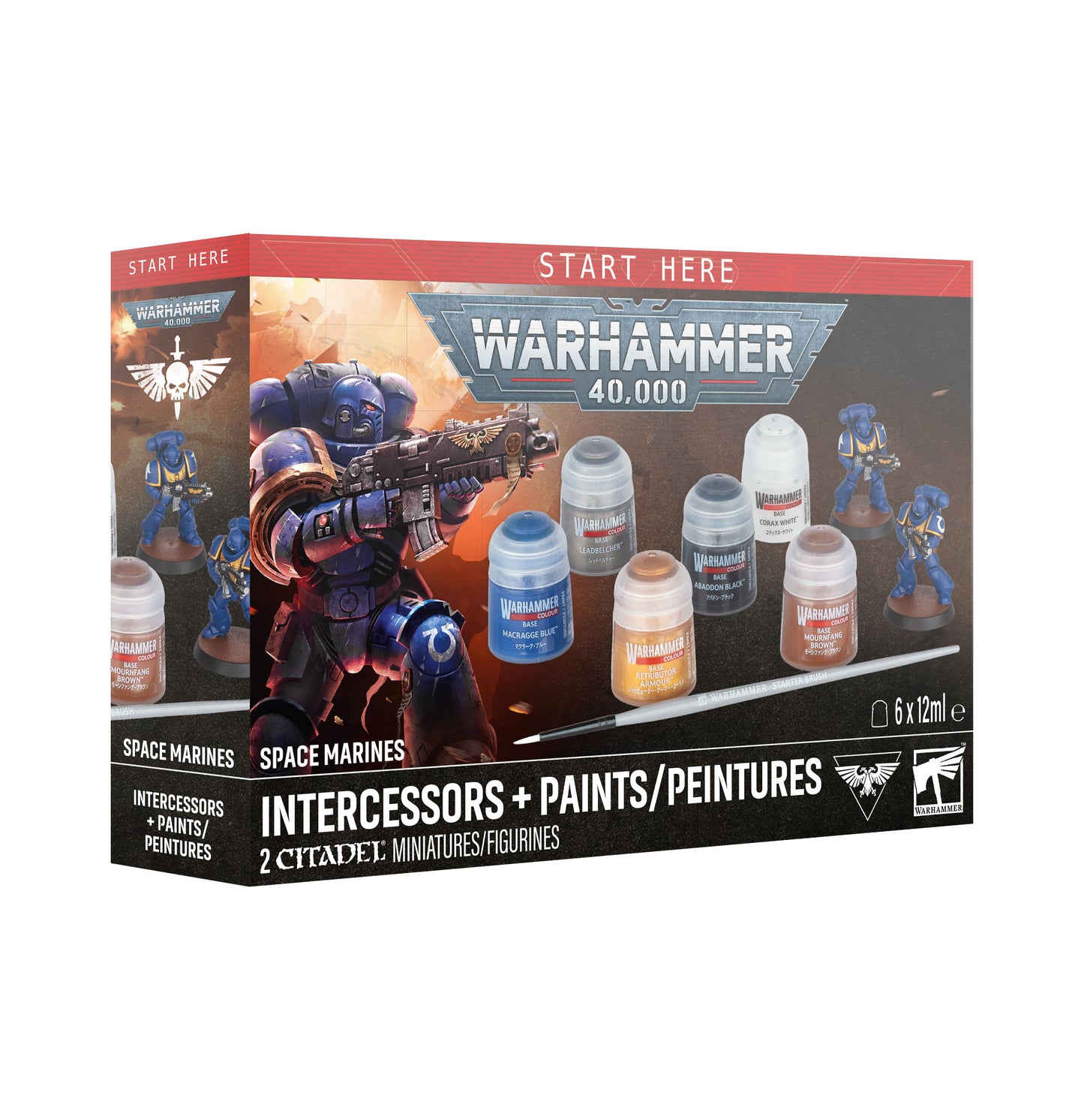 WARHAMMER 40000: PAINTS+INTERCESSORS 11EDITION
