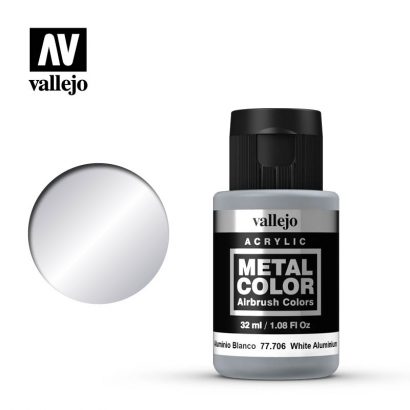 Metal Color 77706 White Aluminium