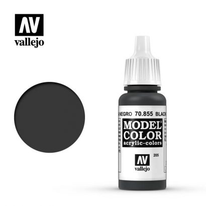 Model Color 205 Black Glaze