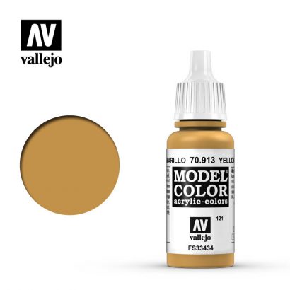 Model Color 121 Yellow Ochre