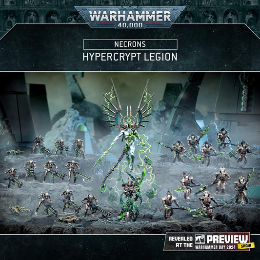 WARHAMMER 40000 BATTLEFORCE: NECRONS HYPERCRYPT LEGION