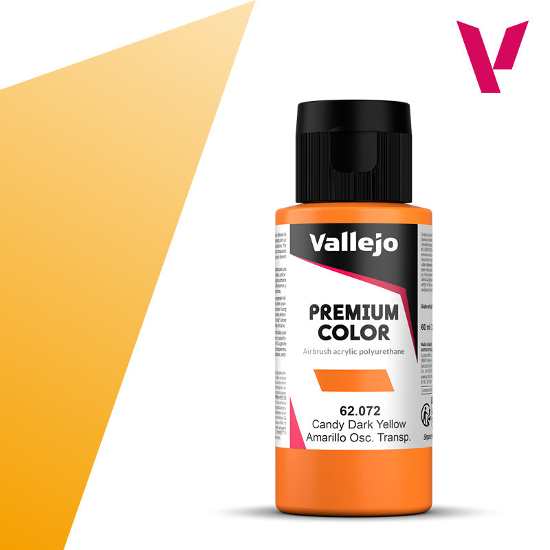 Premium Color 60ml: 62072 Candy Dark Yellow