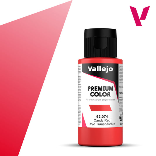Premium Color 60ml: 62074 Candy Red