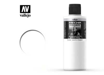 Vallejo Mecha Surface Primer 200ML White