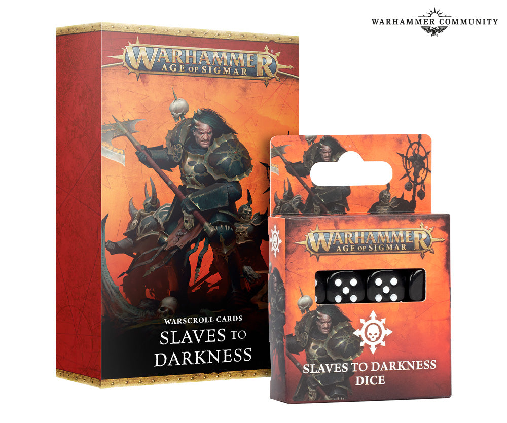 AGE OF SIGMAR DICESET: SLAVES TO DARKNESS