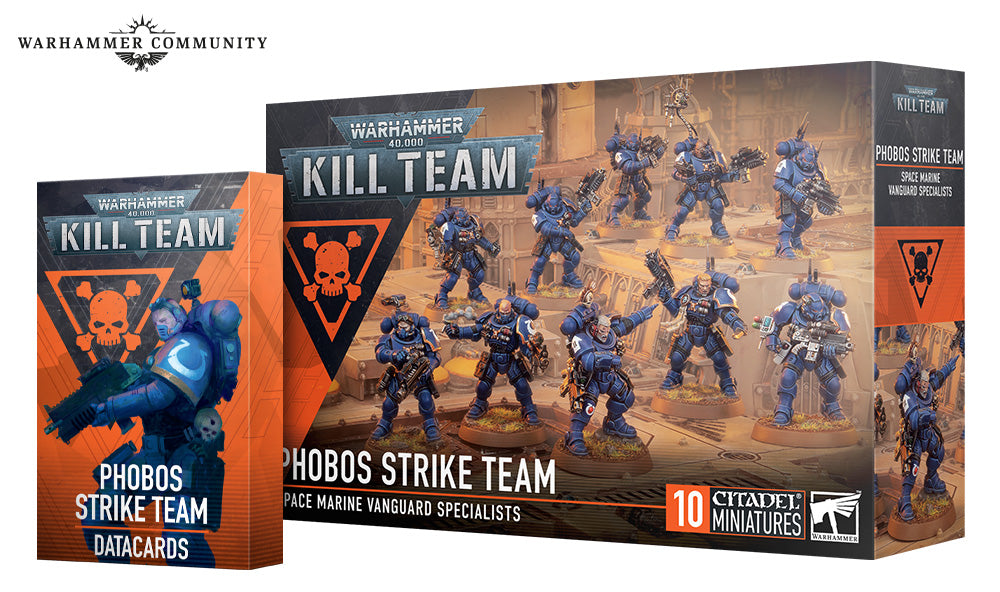 KILL TEAM DATACARDS: PHOBOS STRIKE TEAM (ENG)