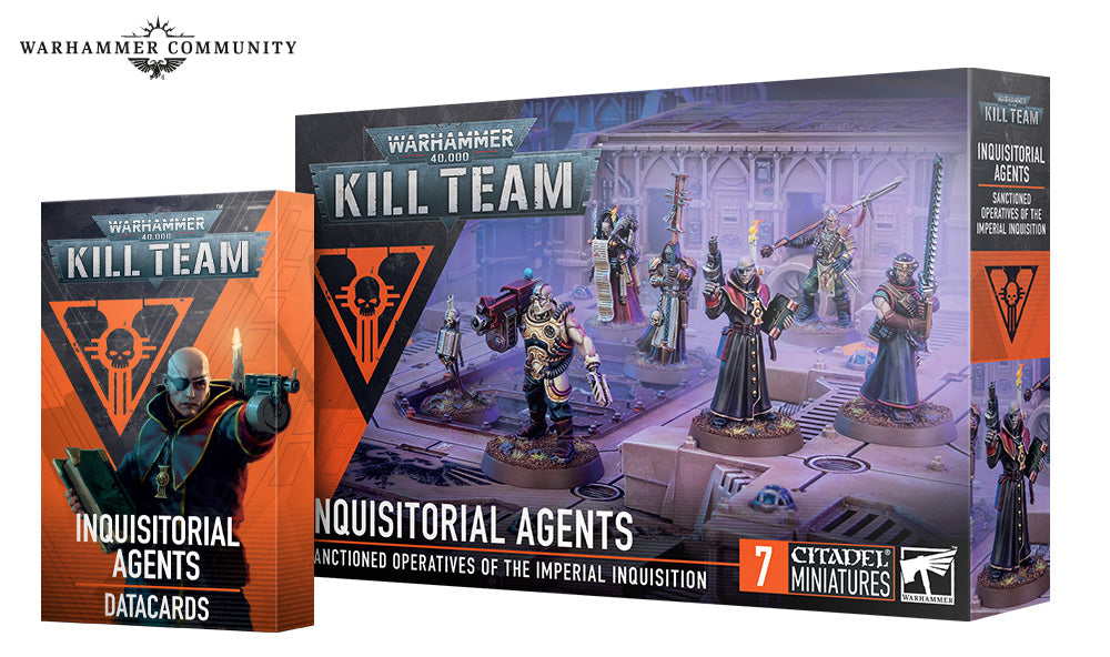 KILL TEAM DATACARDS: INQUISITORIAL AGENTS (ENG