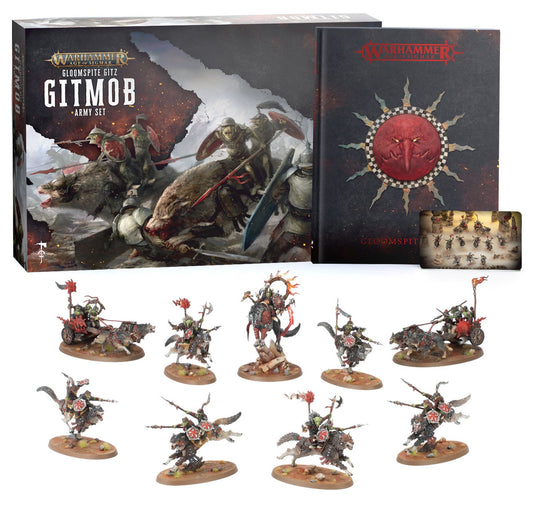 AGE OF SIGMAR ARMY SET: GLOOMSPITE GITZ GITMOB (ENG)