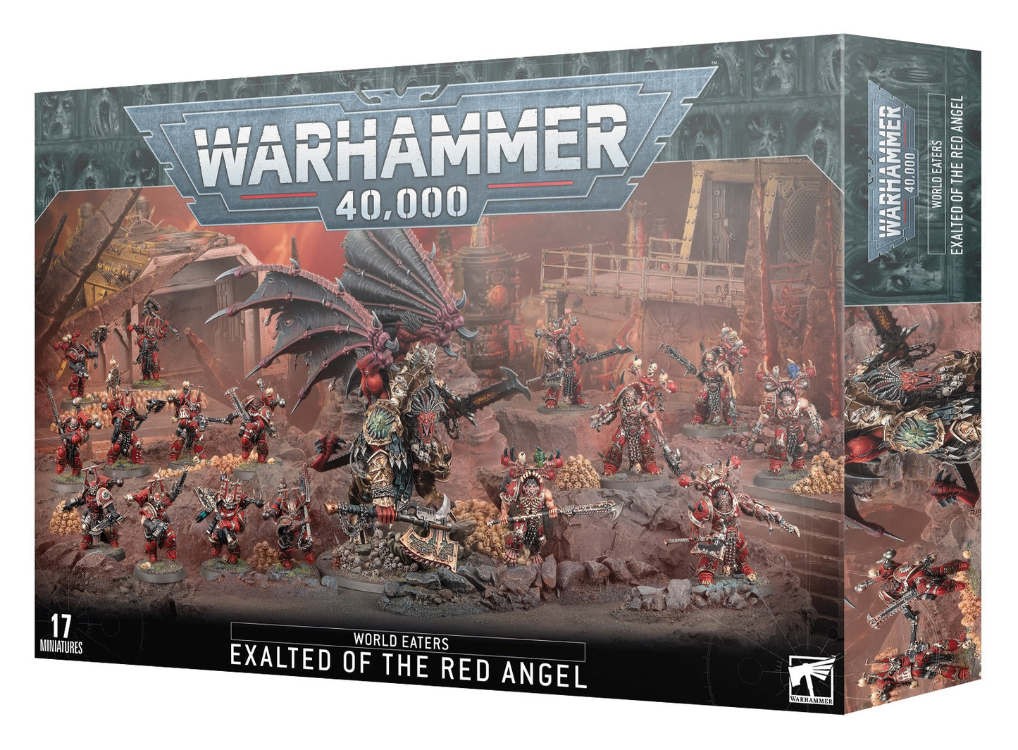 WARHAMMER 40000 BATTLEFORCE: WORLD EATERS EXALTED OF THE RED ANGEL