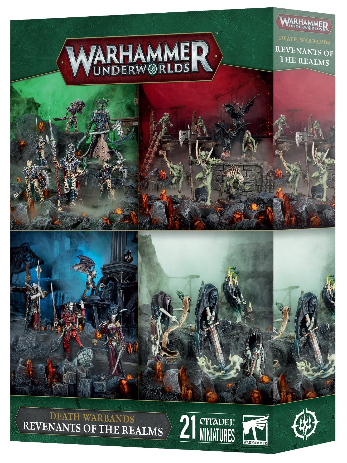 WARHAMMER UNDERWORLDS DEATH WARBANDS: REVENANTS OF THE REALMS