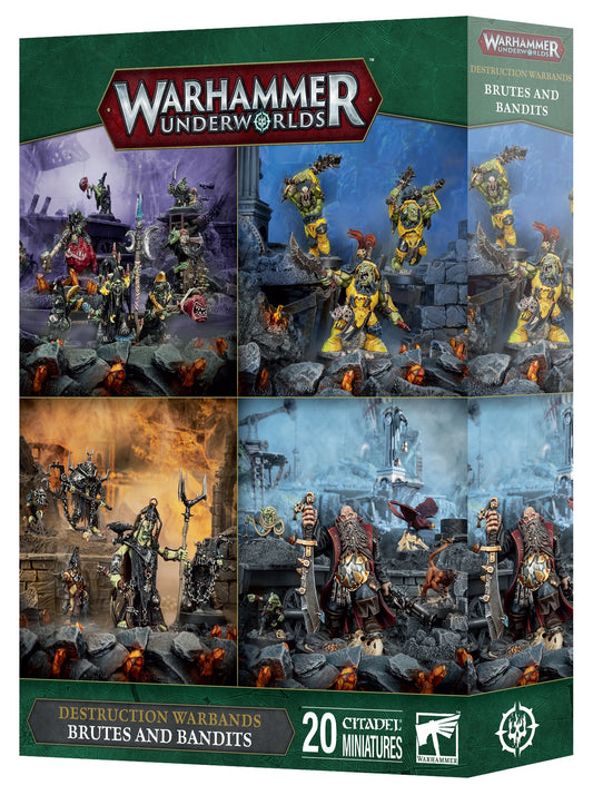 WARHAMMER UNDERWORLDS DESTRUCTION WARBANDS: BRUTES AND BANDITS