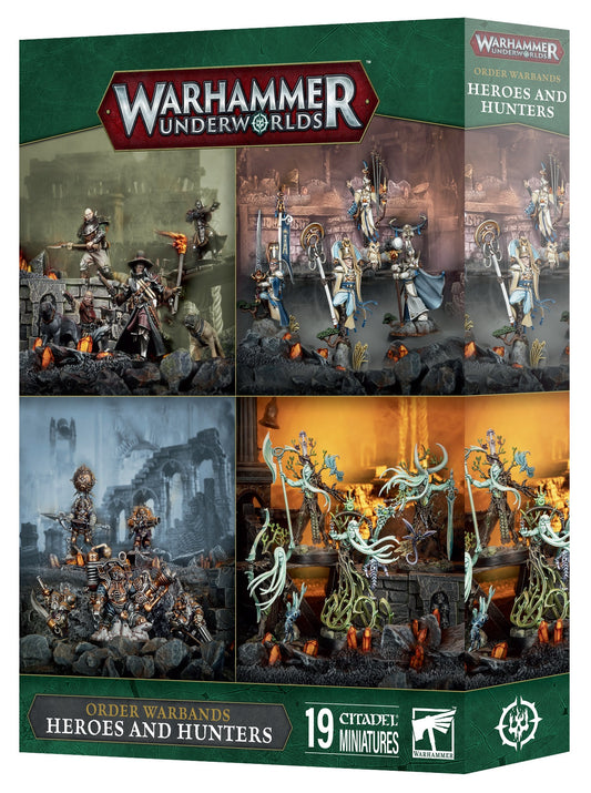 WARHAMMER UNDERWORLDS ORDER WARBAND: HEROES AND HUNTERS