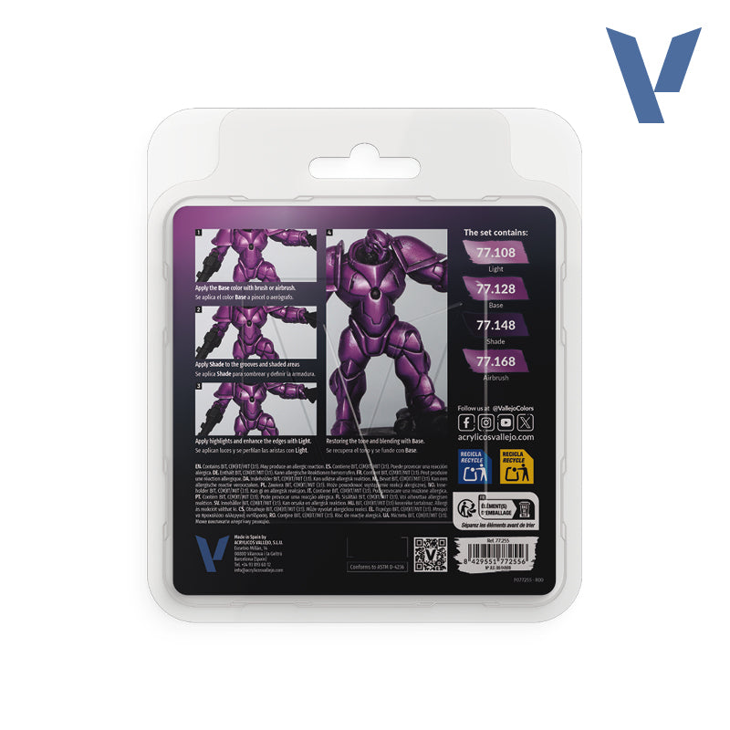 TMM Color Set - 77255 Amethyst Purple