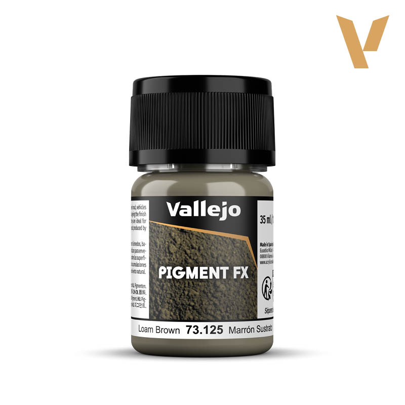 Vallejo Pigments 73125 Loam Brown