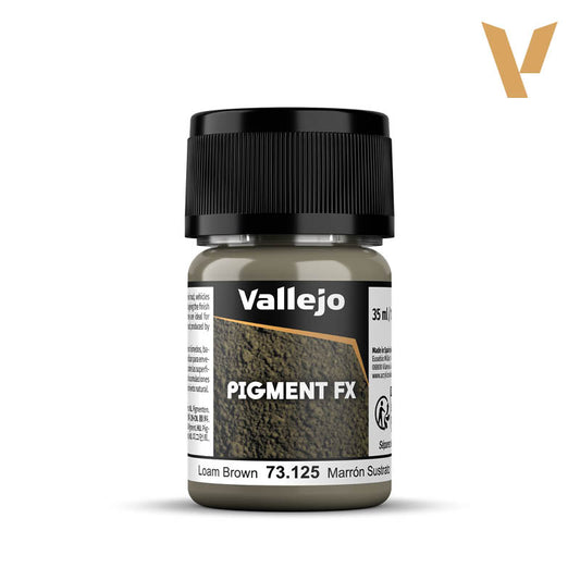 Vallejo Pigments 73125 Loam Brown