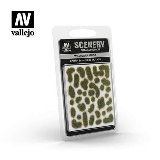 Vallejo Scenery SC402 Small Wild Dark - Moss