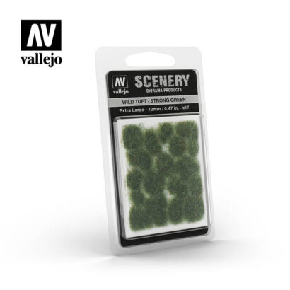 Vallejo Scenery SC427 Extra Large Wild Tuft - Strong Green
