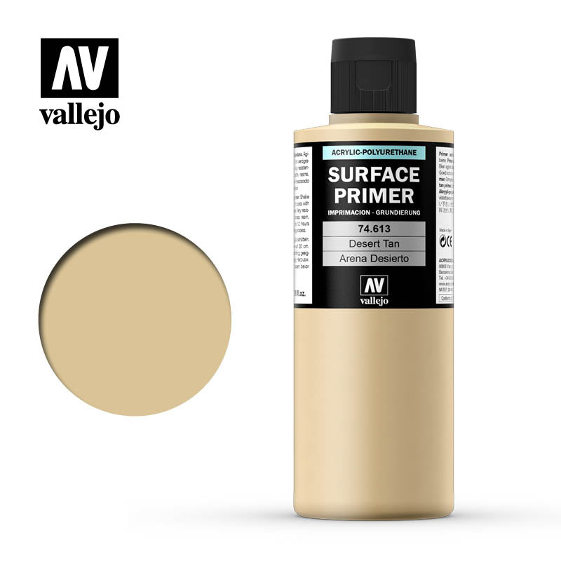 Vallejo Surface Primer 200ML 74613 Desert Tan