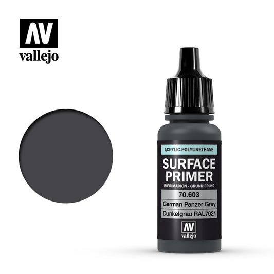 Vallejo Surface Primer 17ML 70603 German Panzer Grey