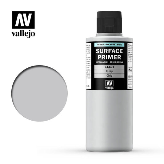 Vallejo Surface Primer 200ML 74601Grey