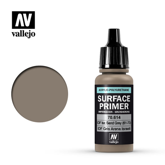 Vallejo Surface Primer 17ML 70614 IDF Israeli Sand Grey (61-73)