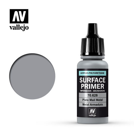 Vallejo Surface Primer 17ML 70628 Plate Mail Metal