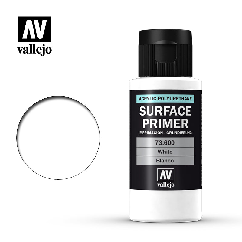 Vallejo Surface Primer 60ML 73600 White