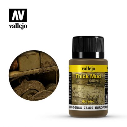 Vallejo Weathering Effects 73807 European Thick Mud