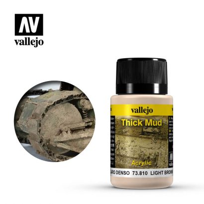 Vallejo Weathering Effects 73810 Light Brown Thick Mud