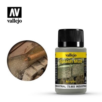 Vallejo Weathering Effects 73803 Industrial Spalsh Mud