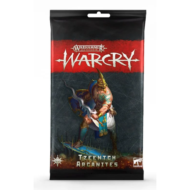 WARCRY WARBAND CARDS: DISCIPLES OF TZEENTCH ARCANITES