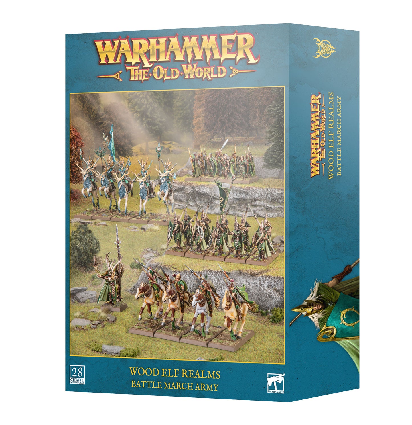 THE OLD WORLD  BATTLE MARCH ARMY: WOOD ELF REALMS