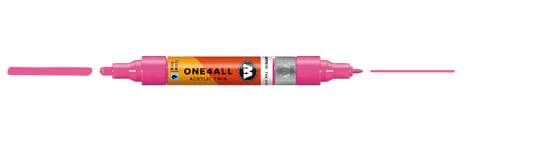ONE4ALL ACRYLIC TWIN 200 NEON PINK