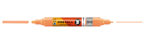 ONE4ALL ACRYLIC TWIN 117 PEACH PASTEL