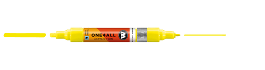 ONE4ALL ACRYLIC TWIN 220 NEON YELLOW FLUO