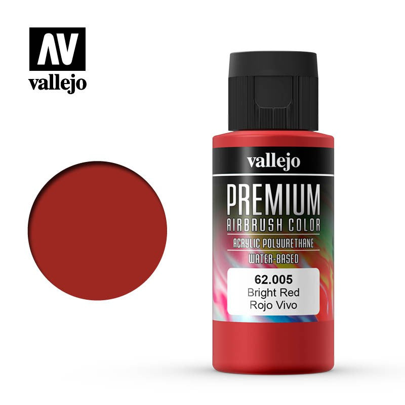 Premium Color 60ml: 62005 Bright Red