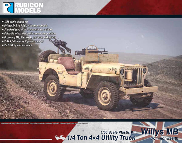 Willys MB 1/4 ton 4x4 Truck - Commonwealth