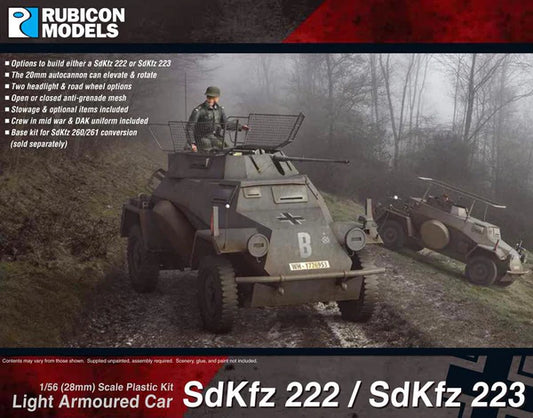Sdkfz222/Sdfz 223 Light Armored Car