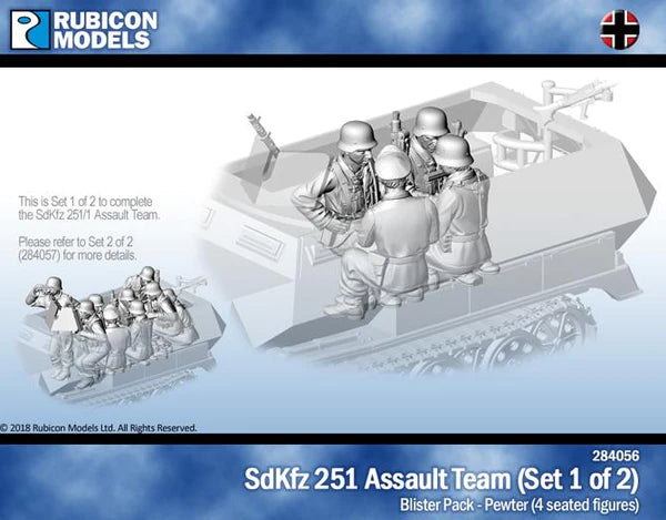 SdKfz251/1 Assault Team - Set 1of 2